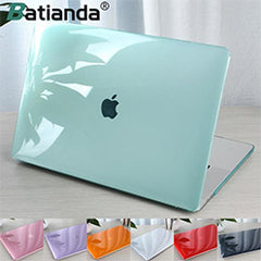 Crystal Transparent Hard Case Protect For Macbook Air Retina Pro 13 15 16 Touch Bar A2141 A2159 A1706A1990 AIR 13 2020 A1932