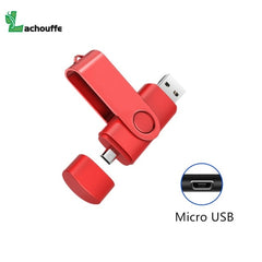 2 in 1 otg typec usb flash 4GB 16GB 32GB 64GB 128gb  Usb Flash Drive memory stick Pendrive usb flash drive micro usb - emixco