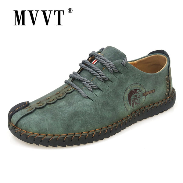Classic Comfortable Men Casual Shoes Loafers Men Shoes Quality Split Leather Shoes Men Flats Hot Sale Moccasins Shoes Plus Size - emixco