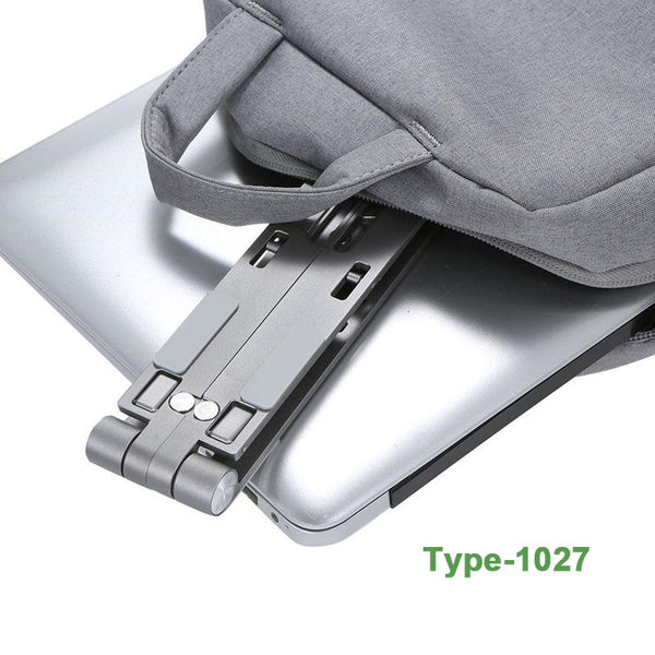 X Style Adjustable Foldable  Aluminum Laptop Stand Desktop Notebook Holder Desk Laptop Stand For 7-15 inch Macbook Pro Air - emixco