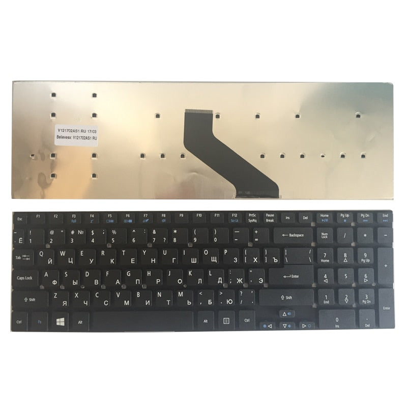 Russian Keyboard for Acer Aspire V3-571G V3-771G V3-571 5755G 5755 V3-531 V3-771 V3-551G V3-551 5830TG MP-10K33SU-6981 - emixco