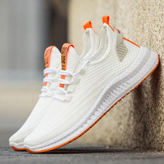 2019 New Men Sneakers Mesh Casual Shoes Lac-up Shoes Men Lightweight Comfortable Breathable Walking Sneakers Zapatillas Hombre - emixco