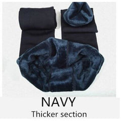 2020 New Fashion 8 Colors Winter Leggings Women's Warm Leggings High Waist Thick Velvet Legging Solid All-Match Sexy Leggings - emixco