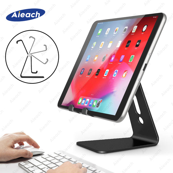 Universal Tablet Desktop Stand For iPad 7.9 9.7 10.5 11 inch Metal Rotation Tablet Holder For Samsung Xiaomi Huawei Phone Tablet - emixco