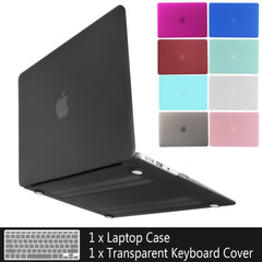 New laptop Case For APPle MacBook Air Pro Retina 11 12 13 15 16 mac Book 15.4 13.3 inch with Touch Bar Sleeve + Keyboard Cover - emixco
