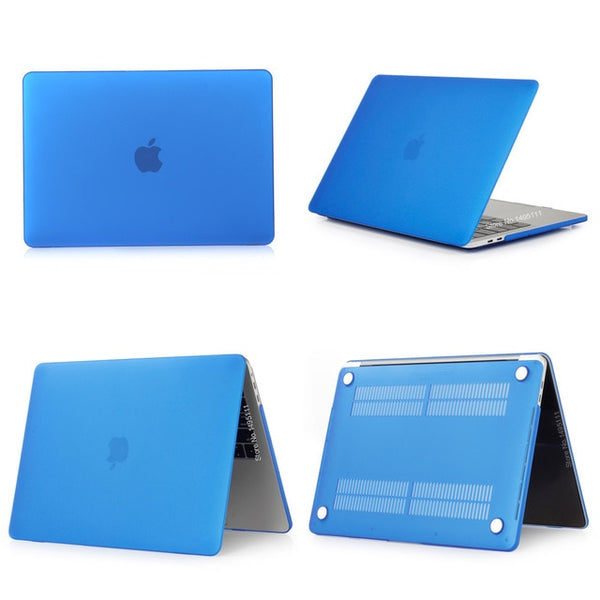 New laptop Case For APPle MacBook Air Pro Retina 11 12 13 15 16 mac Book 15.4 13.3 inch with Touch Bar Sleeve + Keyboard Cover - emixco