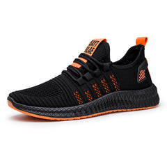 2019 New Men Sneakers Mesh Casual Shoes Lac-up Shoes Men Lightweight Comfortable Breathable Walking Sneakers Zapatillas Hombre - emixco