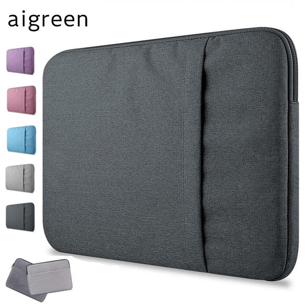 2020 New Brand aigreen Sleeve Case For Laptop 11",13",14",15,15.6 inch,Bag For Macbook Air Pro 13.3",15.4",Free Drop Shipping - emixco