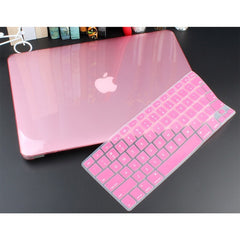 Crystal Hard Case For Macbook Air 13 Retina Pro 13 15 16 A2141 2019 A2159 Hard Cover With Free Keyboard Cover A1466 A1990 A1932 - emixco