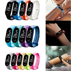 Fashion Women Men Sport Watch Waterproof LED Luminous  Electronic Sensor Watches Casual Bracelet Wrist Watch Thanksgiving Gift - emixco