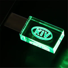 JASTER HOT Car Sign Logos crystal + metal USB flash drive pendrive 4GB 8GB 16GB 32GB 64GB 128GB External Storage memory stick - emixco