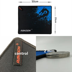 Blue Dragon Large Gaming Mouse Pad Lockedge Mouse Mat For Laptop Computer Keyboard Pad Desk Pad For Dota 2 Warcraft Mousepad - emixco