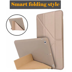 Case for iPad Mini 3 2 1 Case PU Leather Silicone Soft Back Cover with Trifold Stand Auto Sleep Smart Cover for iPad Mini2 Funda - emixco