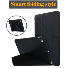 Case for iPad Mini 3 2 1 Case PU Leather Silicone Soft Back Cover with Trifold Stand Auto Sleep Smart Cover for iPad Mini2 Funda - emixco