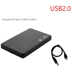 UTHAI G06 USB3.0 HDD Enclosure 2.5 inch Serial Port SATA SSD Hard Drive Case Support 6TB transparent Mobile External HDD Case - emixco