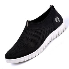 2019 New Men Casual Shoes Sneakers Summer Mesh Breathable Comfortable Men Shoes Loafers Footwears Slipon Walking Big Size 38-48 - emixco