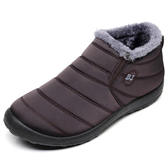 Men Boots Lightweight Winter Shoes For Men Snow Boots Waterproof Winter Footwear Plus Size 47 Slip On Unisex Ankle Winter Boots - emixco