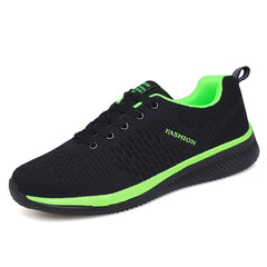 UEXIA Shoes for Men Summer Mesh Men Sneakers Lace Up Low Top Hollow Footwear Breathable Sale Sport Trainers Zapatillas Hombre - emixco