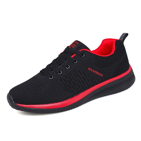 UEXIA Shoes for Men Summer Mesh Men Sneakers Lace Up Low Top Hollow Footwear Breathable Sale Sport Trainers Zapatillas Hombre - emixco