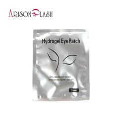 50/100 Pairs/Lot Patches for Eyelash Extension Under Eye Pads Paper Patches Pink Lint free Stickers for False Eyelashes - emixco