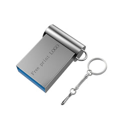 new Metal pen drive 128GB 64GB cle usb 2.0 usb flash drive 32GB pendrive 16GB 8GB flash memory stick memoria usb Free print LOGO - emixco