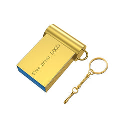 new Metal pen drive 128GB 64GB cle usb 2.0 usb flash drive 32GB pendrive 16GB 8GB flash memory stick memoria usb Free print LOGO - emixco