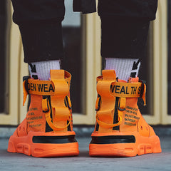 BIGFIRSE Men Sneakers  Outdoor Flyknit Breathable Trend Shoes For Man Loafers New  Zapatos Hombre Fashion Shoes For Men Lace-up - emixco