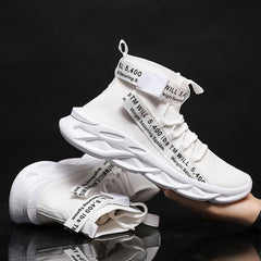 BIGFIRSE Men Sneakers  Outdoor Flyknit Breathable Trend Shoes For Man Loafers New  Zapatos Hombre Fashion Shoes For Men Lace-up - emixco