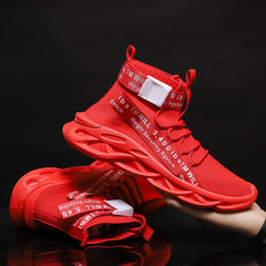 BIGFIRSE Men Sneakers  Outdoor Flyknit Breathable Trend Shoes For Man Loafers New  Zapatos Hombre Fashion Shoes For Men Lace-up - emixco