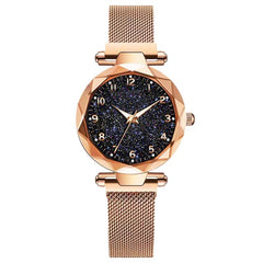 Luxury Women Watches Magnetic Starry Sky Female Clock Quartz Wristwatch Fashion Ladies Wrist Watch reloj mujer relogio feminino - emixco