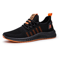2019 New Mesh Men Sneakers Casual Shoes Lac-up Men Shoes Lightweight Comfortable Breathable Walking Sneakers Zapatillas Hombre - emixco