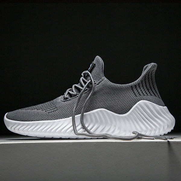 Hot Style Shoes Men High Quality Sneakers Male Flyknit Breathable Gym Casual Male Footwear Light Big Size Tenis Masculino Adulto - emixco