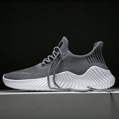 Hot Style Shoes Men High Quality Sneakers Male Flyknit Breathable Gym Casual Male Footwear Light Big Size Tenis Masculino Adulto - emixco