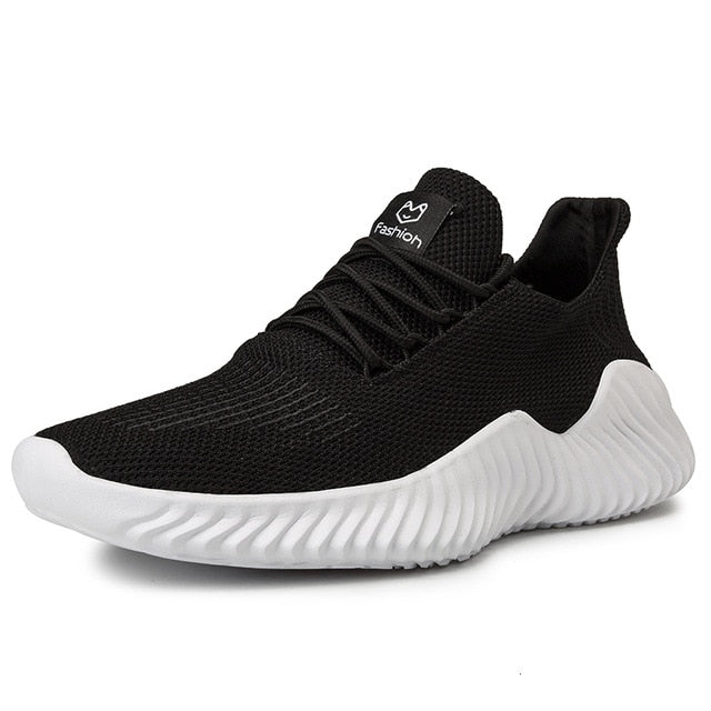 Hot Style Shoes Men High Quality Sneakers Male Flyknit Breathable Gym Casual Male Footwear Light Big Size Tenis Masculino Adulto - emixco