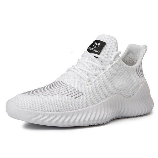 Hot Style Shoes Men High Quality Sneakers Male Flyknit Breathable Gym Casual Male Footwear Light Big Size Tenis Masculino Adulto - emixco