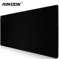 Rakoon Large Size Gaming Mouse Pad Anti-slip Natural Rubber PC Computer Gamer Mousepad Desk Mat Locking Edge for CS GO LOL Dota - emixco