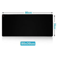 Rakoon Large Size Gaming Mouse Pad Anti-slip Natural Rubber PC Computer Gamer Mousepad Desk Mat Locking Edge for CS GO LOL Dota - emixco