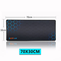 Extra Large Gaming Mouse Pad Gamer Computer Big Mouse Mat Locking Edge Speed Mousepad Keyboard Desk Mat Anti-slip Natural Rubber - emixco