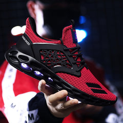 Breathable Sneakers Shoes Men Comfortable Light Trainers 2019 Fashion Casual Shoes Tennis Ourdoor Men's Shoes Big Size 39-46 - emixco