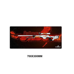 Large Game Mouse Pad Mat Laptop Gaming Mousepad Anti-slip Natural Rubber Grande Gamer Mouse Pad Fashion Office Desk Computer Pad - emixco