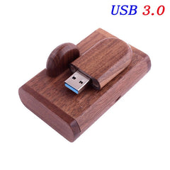 JASTER USB 3.0 High speed LOGO wooden+Box Personal LOGO customer pendrive 8GB 16GB 32GB 64GB usb Flash Drive pen drive U disk - emixco