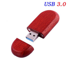 JASTER USB 3.0 High speed LOGO wooden+Box Personal LOGO customer pendrive 8GB 16GB 32GB 64GB usb Flash Drive pen drive U disk - emixco