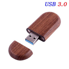 JASTER USB 3.0 High speed LOGO wooden+Box Personal LOGO customer pendrive 8GB 16GB 32GB 64GB usb Flash Drive pen drive U disk - emixco