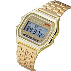 Fashion Women Female Men  Quartz Watch Waterproof LED Digital Business Watches Gold Sport Wristwatch Thanksgiving Christmas Gift - emixco