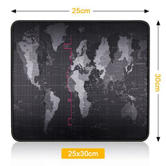 Gaming Mouse Pad Computer Mousepad Large Mouse Pad Gamer RGB World Map Big Mouse Carpet PC Desk RGB Mat - emixco