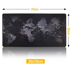 Gaming Mouse Pad Computer Mousepad Large Mouse Pad Gamer RGB World Map Big Mouse Carpet PC Desk RGB Mat - emixco
