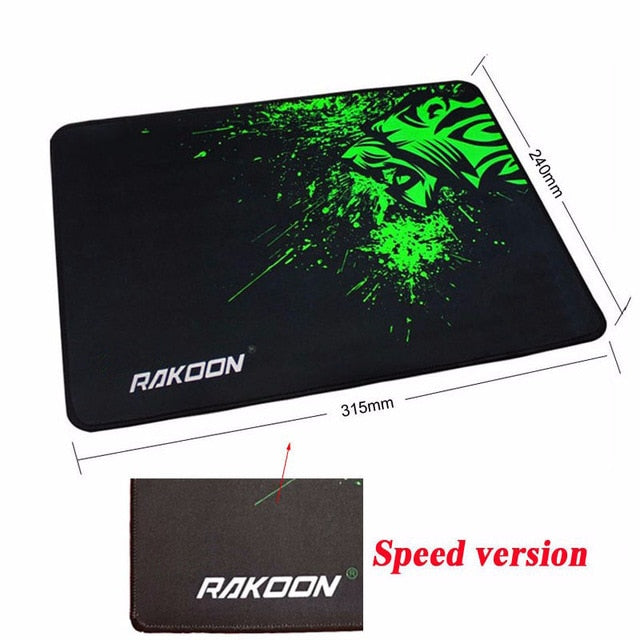Rakoon Extra Large Mouse Pad Big Computer Gaming Mousepad Anti-slip Natural Rubber with Locking Edge Gaming Mouse Mat - emixco