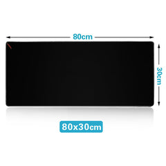 Rakoon Extra Large Mouse Pad Big Computer Gaming Mousepad Anti-slip Natural Rubber with Locking Edge Gaming Mouse Mat - emixco