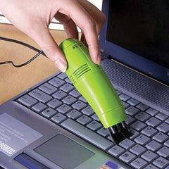 Mini Computer Keyboard Office Computer Cleaners Keyboard Brush Clean Computer Tools Vacuum Cleaner USB Dust Cleaner Portable - emixco