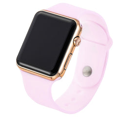 2020 New Pink Casual Wrist watches Women Watch LED Digital Sport Men Wristwatch Silicone Women Watch Reloj Mujer Erkek Kol Saati - emixco